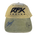 RFK Racing Signed 2023 Khaki/Military Green Hat (5384)