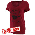 Ford Mustang Ladies Detroit MI Tee (Discontinued)(Sizes: S-XXL)(5409)
