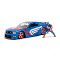 Ford 2006 Mustang GT 1:24 Die-cast with Captain America Figure (5483)