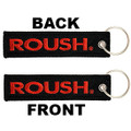 Roush 2-Sided Black Key Tag (5489)