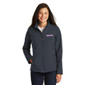 Roush Ladies Lightweight Gray Jacket (Fitted Jacket; May Run Small) (5515)