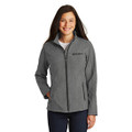 Roush Ladies Lightweight Heather Gray Jacket (Fitted Jacket; May Run Small) (5519)