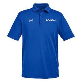 royal blue under armour polo
