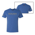 Roush Performance Mens Vintage Blue Tee (Gray Logo)(Sizes: S, M) (5653)