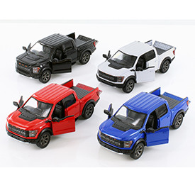 Ford F-150 2022 Raptor Pickup Truck Pullback 1:46 Scale Die-cast