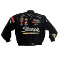 Kurt Busch Sharpie Black Twill Jacket (Size: XL) (5891)