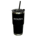 Roush Arcticware 20 Oz. Black Tumbler (with Straw)(5958)