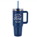 Ford Motor Company 40 Oz. Tumbler w/ Straw(6042)