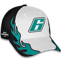 Brad Keselowski Buildsubmarines.com Flame Trucker Hat(6177)