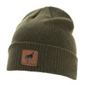 Ford Bronco Leather Patch Green Knit Hat(6214)