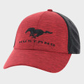 Ford Mustang Red Mesh Snapback Hat(6273)