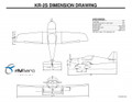 Three View Drawing of KR-2S and Dimensions