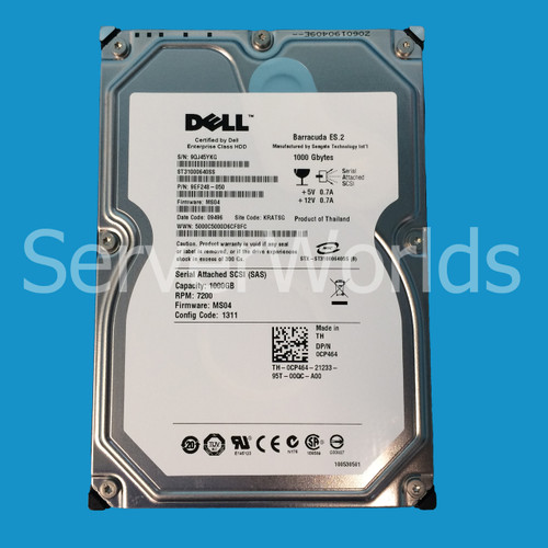 Dell Fnw88 St1000nm0023 9zm273 150 Serverworlds