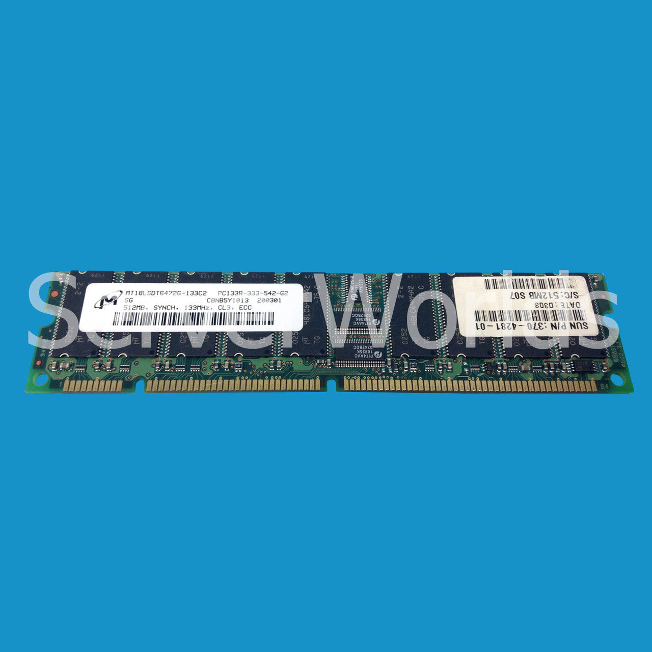 Sun 370-4281 | 512MB 133MHZ Memory Module | X7092A - Serverworlds