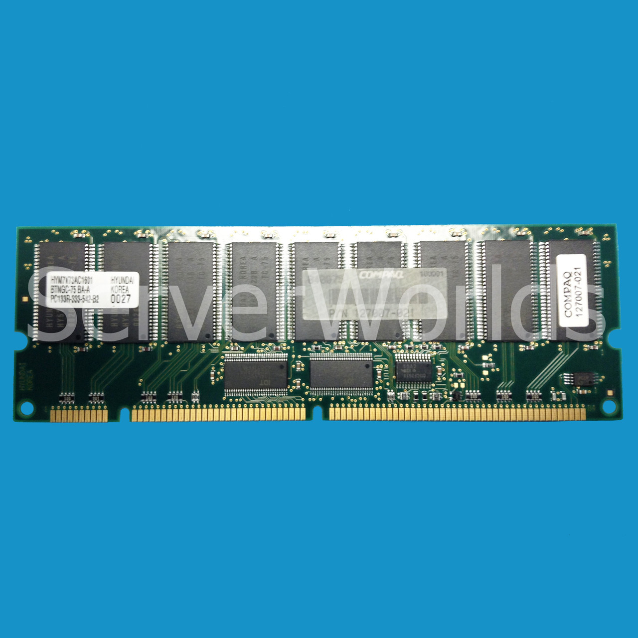 HP 127007021 128MB PC133 ECC Memory Module Serverworlds