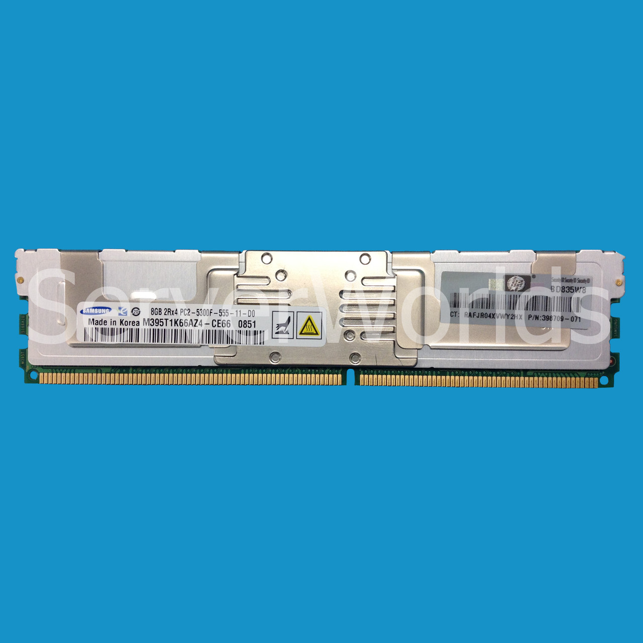 HP 398709-071 | 8GB PC2-5300 DDR2 Memory Module | HP 416474-001 