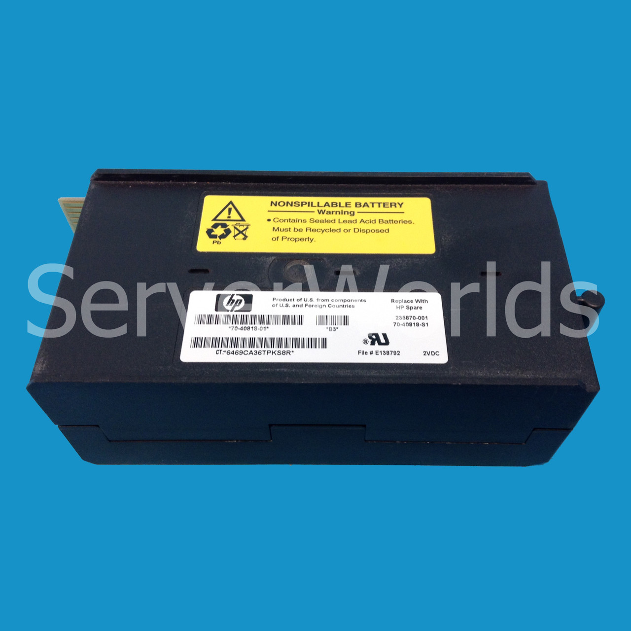 HP 70-40818-01 Nonspillable Battery