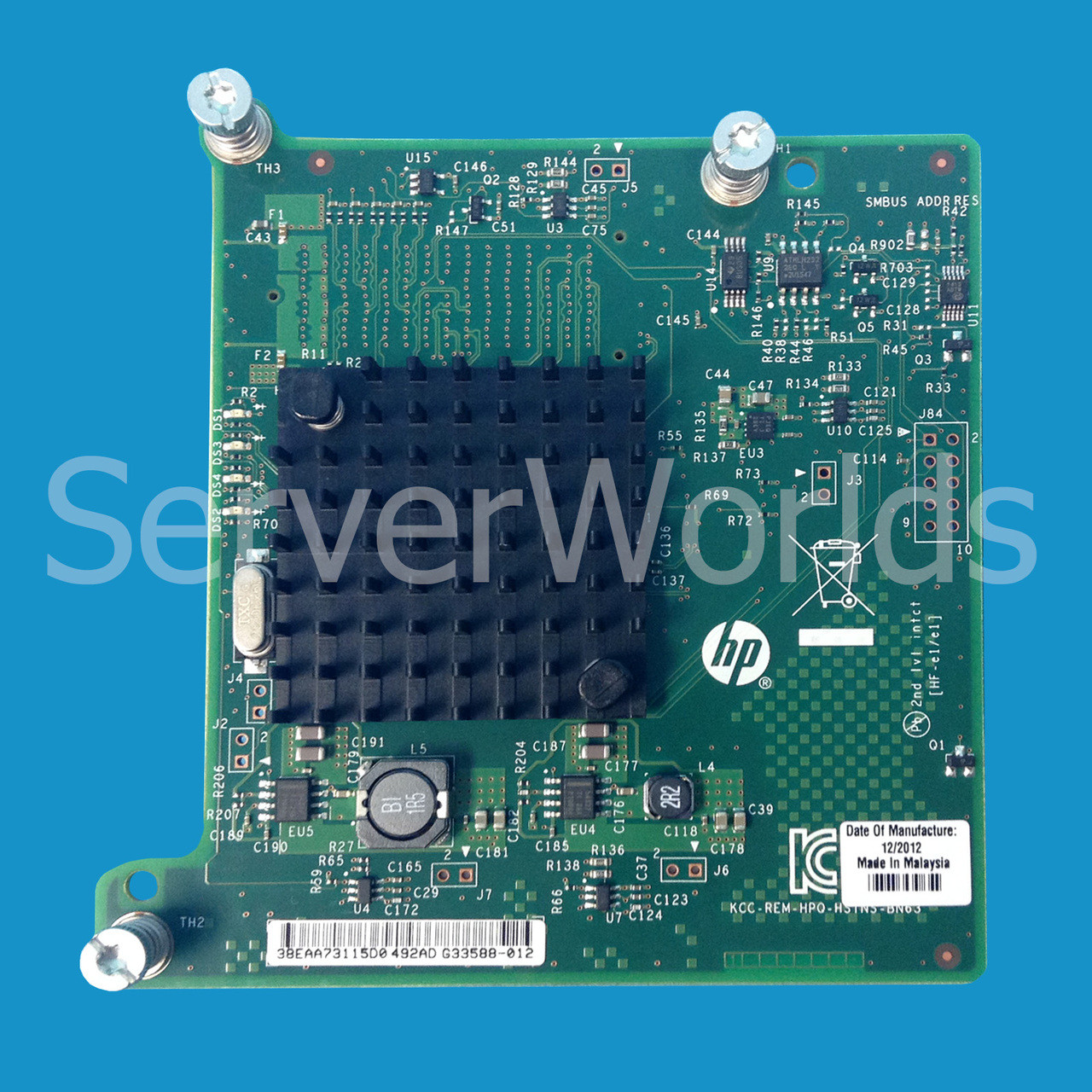HP 616010001 4Port 1GB Adapter 366M HP 615727001