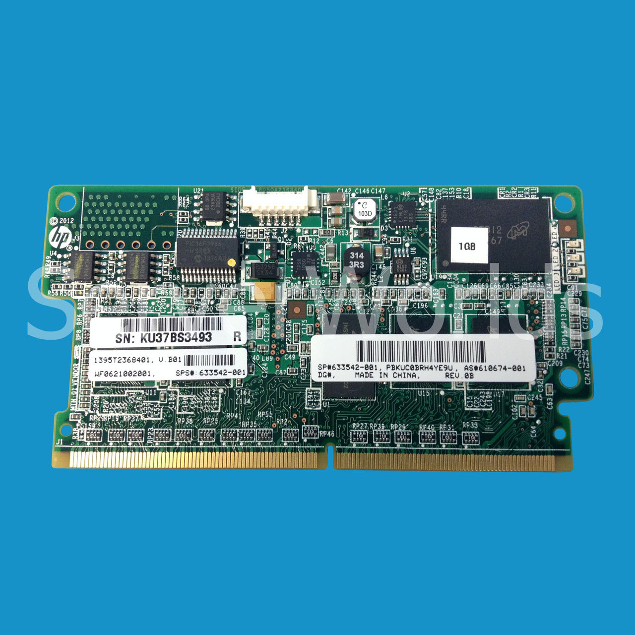 633542-001 610674-001 HP 1GB di memoria flash supportata per P420 e P421 CON BATTERIA 