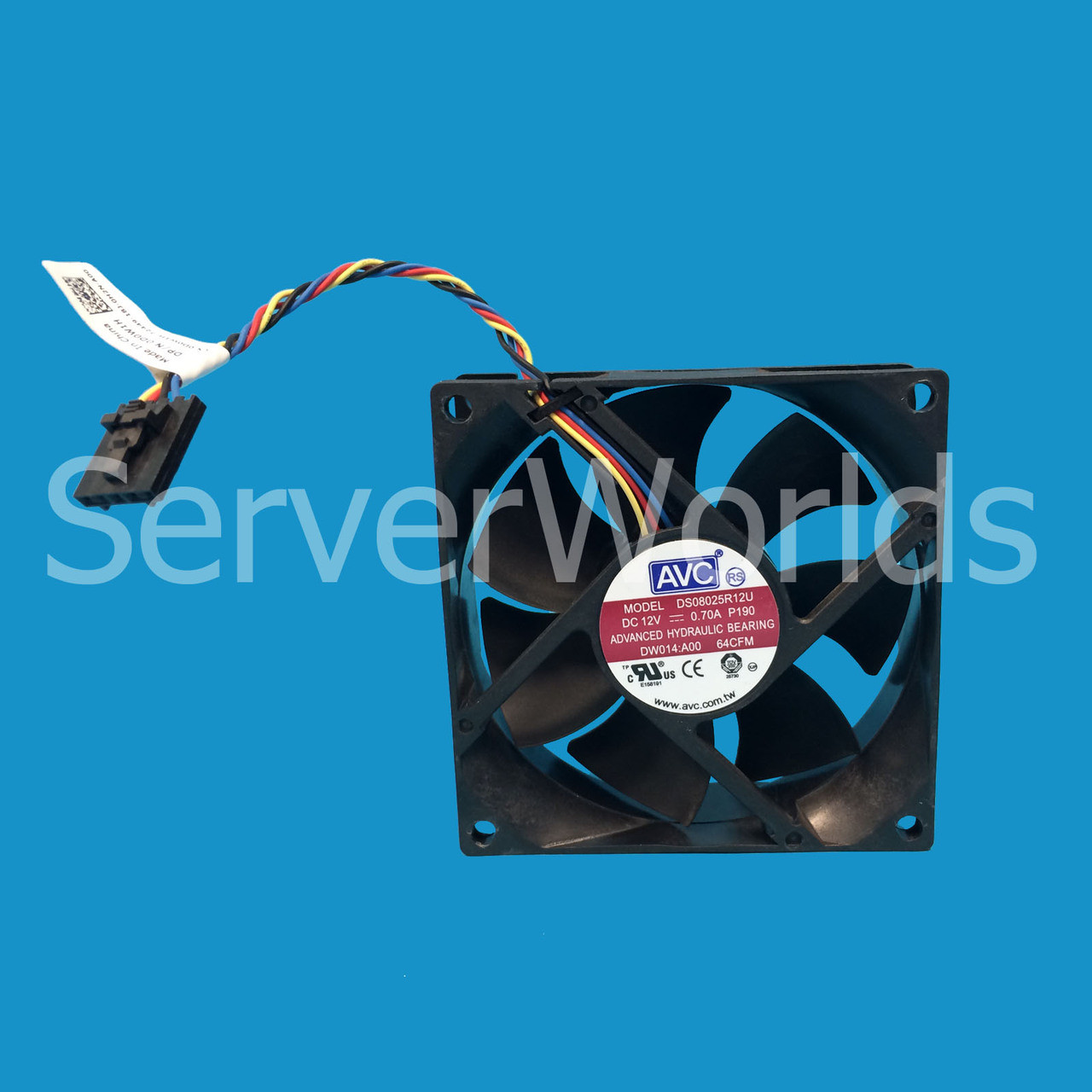 Dell DW014 | D0W1H | Precision T1600 CPU Cooling Fan - Serverworlds