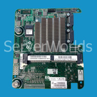 Refurbished HP 587311-001 Smart Array Controller 6G 8/8 Mezz Top View