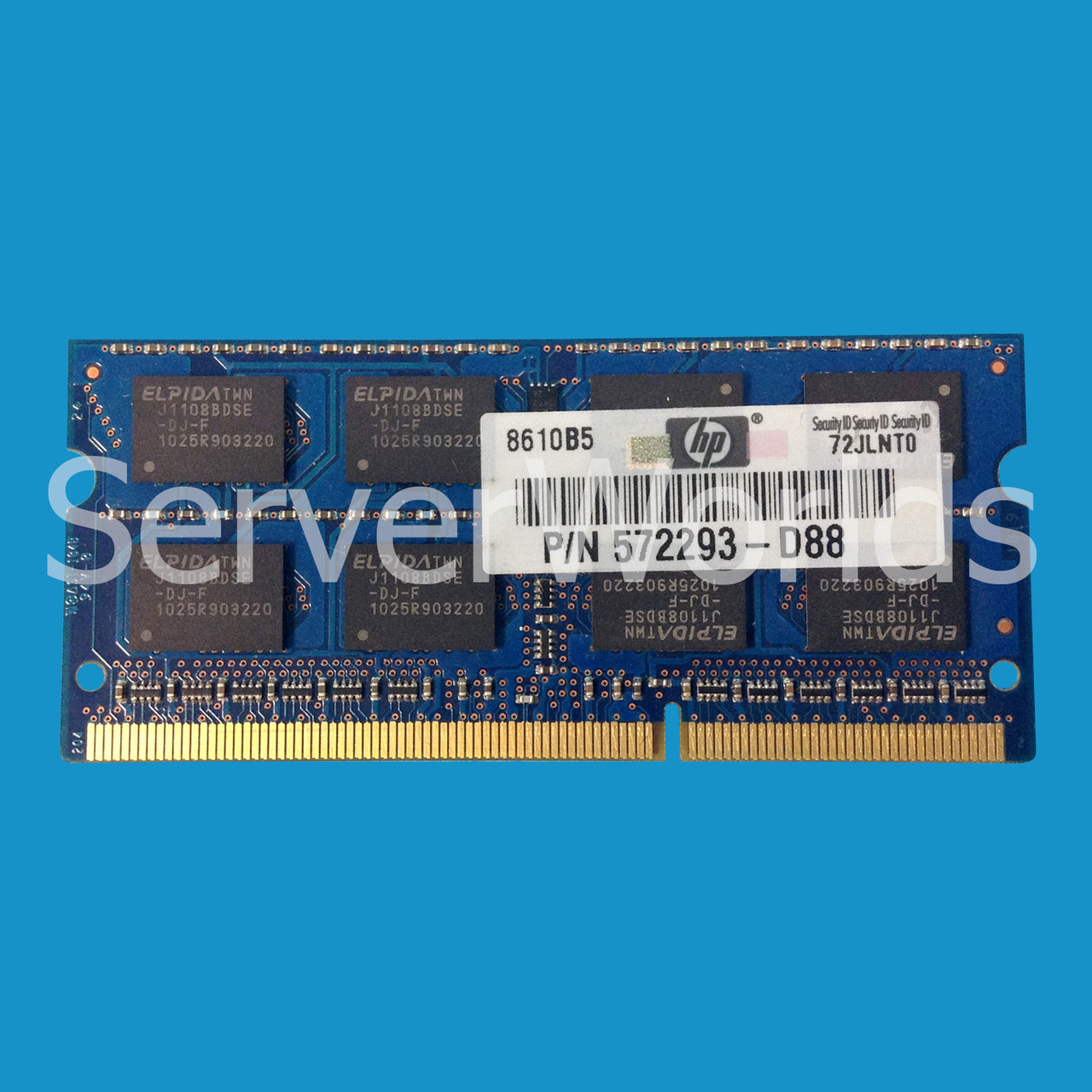Hp D 2gb Pc3 Ddr3 1333 Sodimm Hp 001 Serverworlds Hp D 2gb Pc3 Ddr3 1333 Sodimm Hp 001 Serverworlds