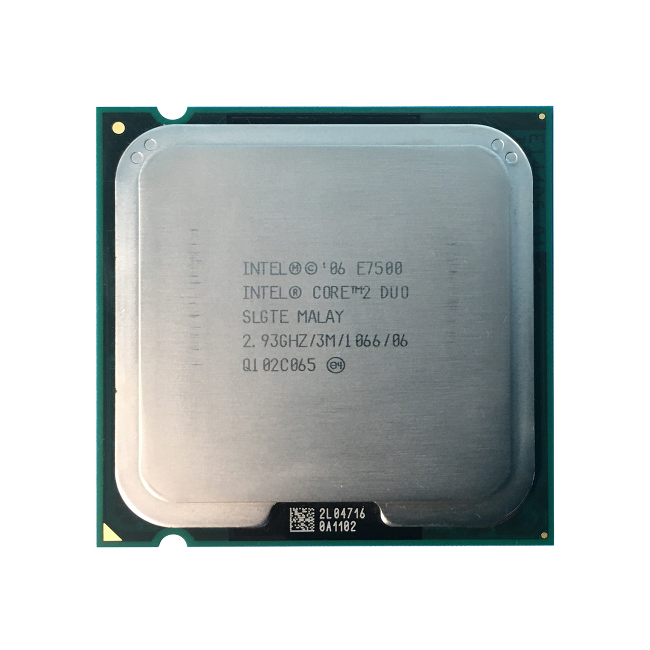 Intel SLGTE | Intel Core 2 Duo E7500 2.93Ghz 3MB 1066FSB Processor