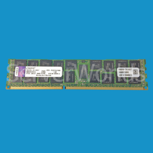 Barrette Mémoire Serveur Kingston 16Go (1x16Go) DDR3-1333 ECC RDIMM