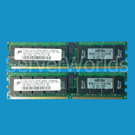 HP 348106-B21 8GB (2 x 4GB) PC2-3200 DDR2 Memory Kit 