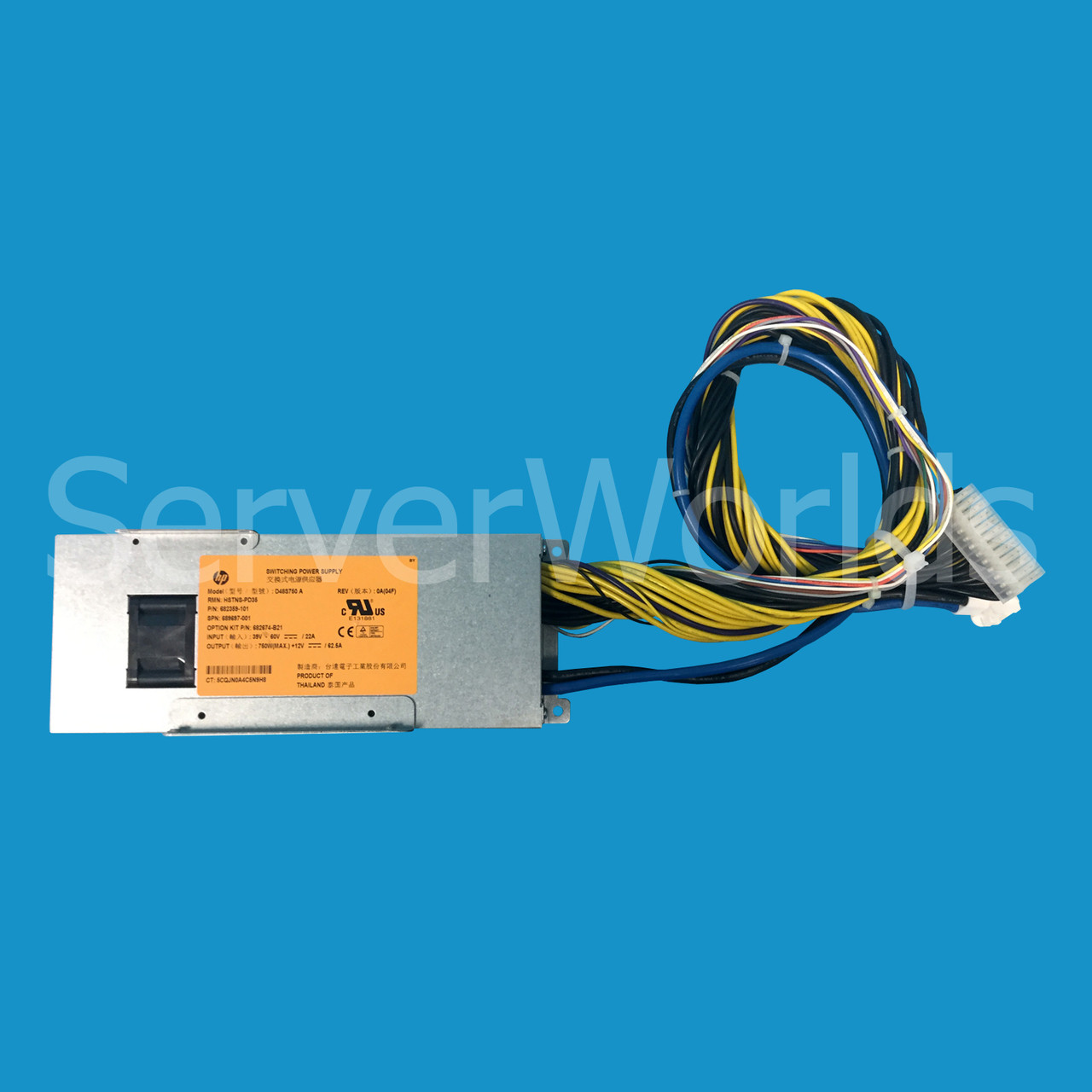Hp 6697 001 Power Supply Backplane 750w Hp 6359 101 Serverworlds Hp 6697 001 Power Supply Backplane 750w Hp 6359 101 Serverworlds