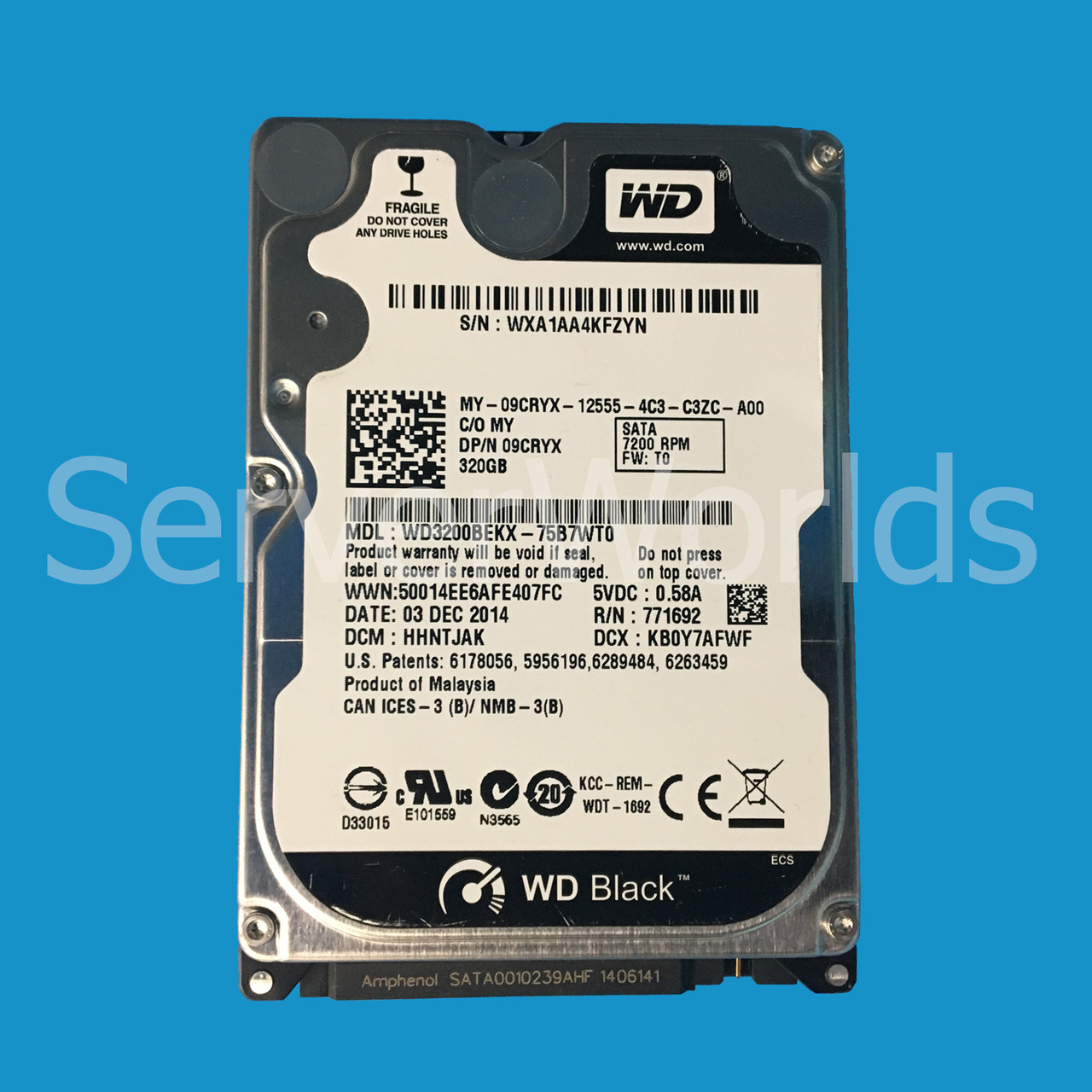 New Dell PowerEdge 1950 320GB SATA 2.5/" Hard Drive 1 Year Warranty