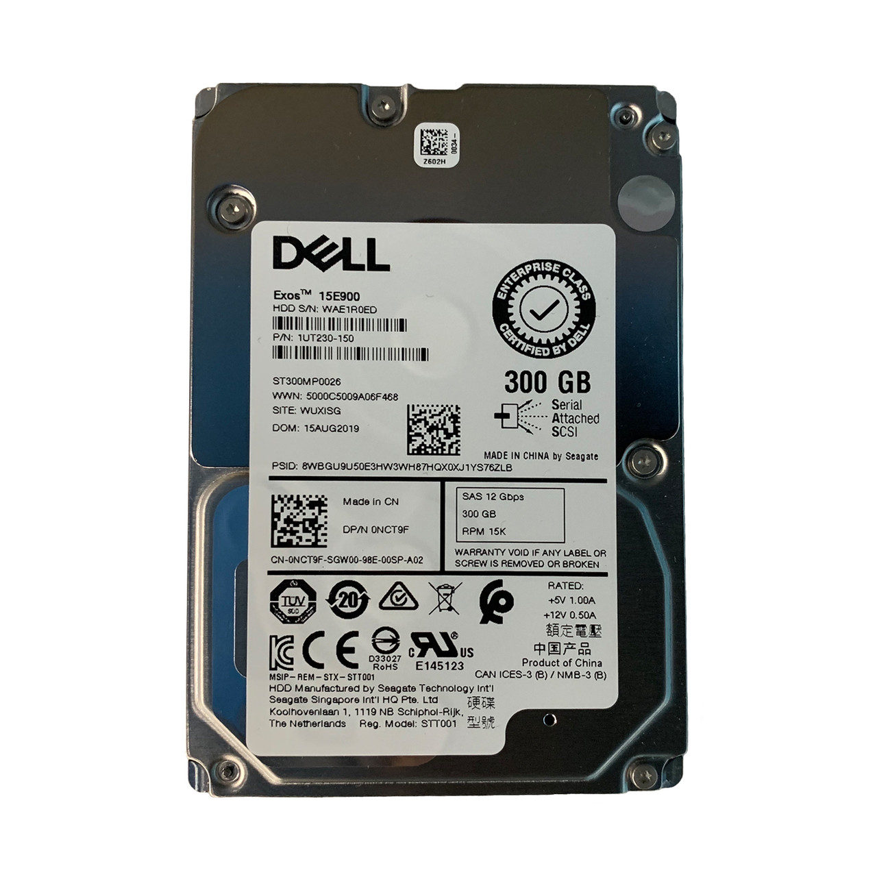Dell NCT9F | ST300MP0026 | 1UT230-150 - Serverworlds