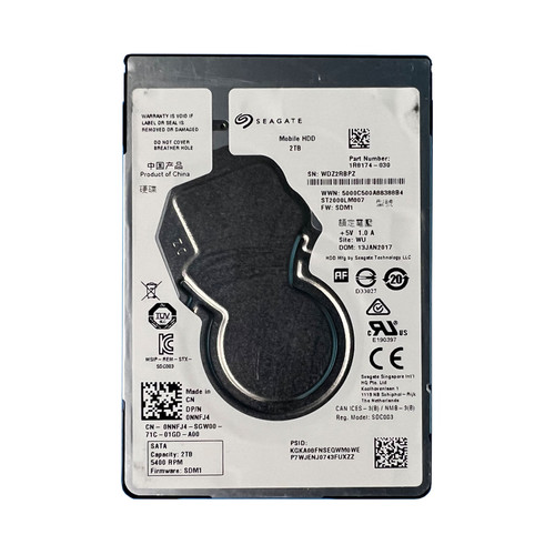 Seagate ST2000LM007 Pn : 1R8174-570 TK Fw: EB01 ( Zdz ) 2.5  2TB SATA