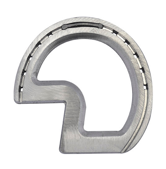 Rounded Z bar aluminium horseshoe