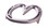 Jim Blurton steel heart bar with side clips