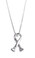 Sterling Silver Cancer Ribbon Necklace