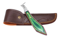 Okemia loop knife with pick with free leather pouch