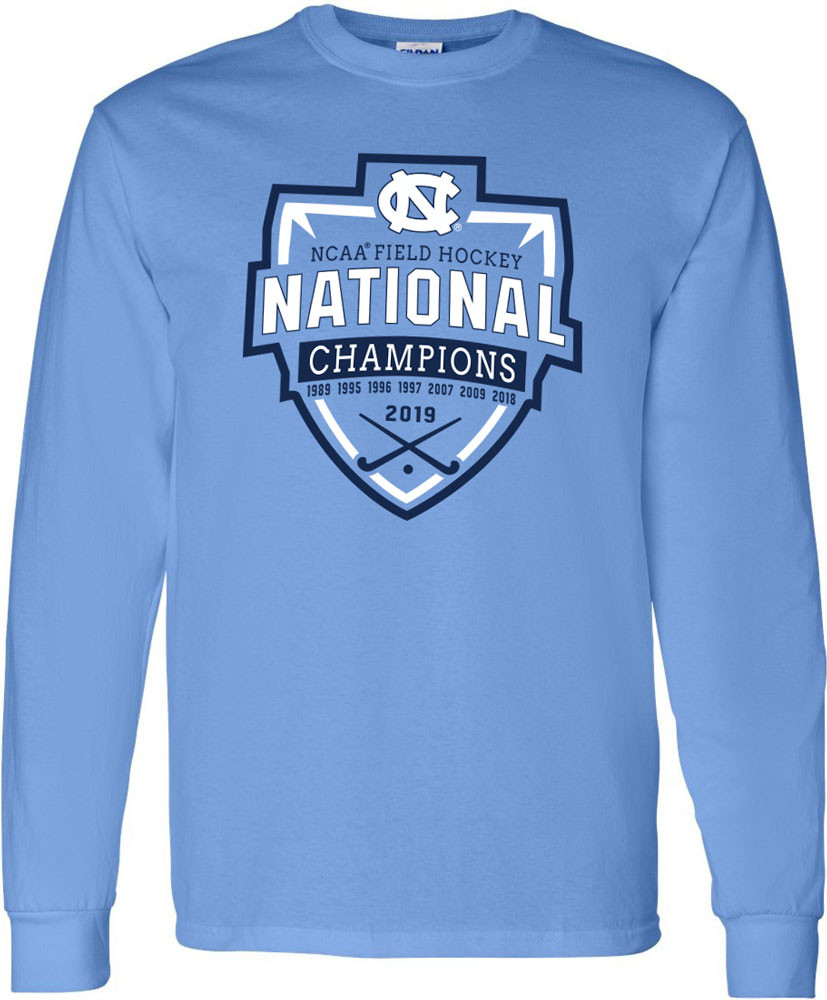 2019 NCAA National Champion Field Hockey LONG SLEEVE Tee Shirt ...