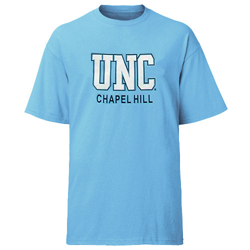 YOUTH UNC Chapel Hill Tee Shirt - Carolina Blue - ChapelHillSportswear.com