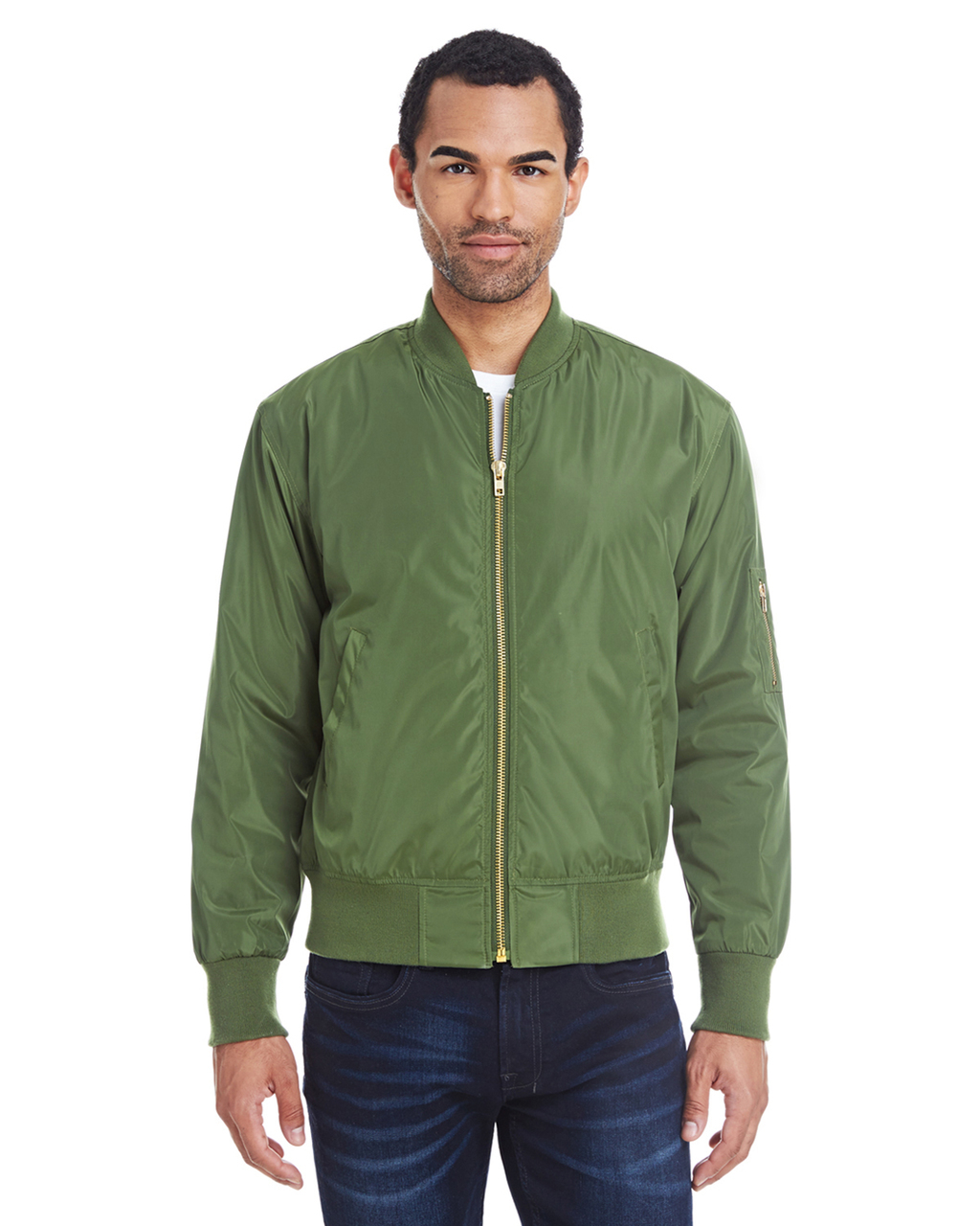 395J Threadfast Unisex Bomber Jacket 395J Threadfast Unisex Bomber Jacket