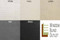 Blackout roller shade color swatches