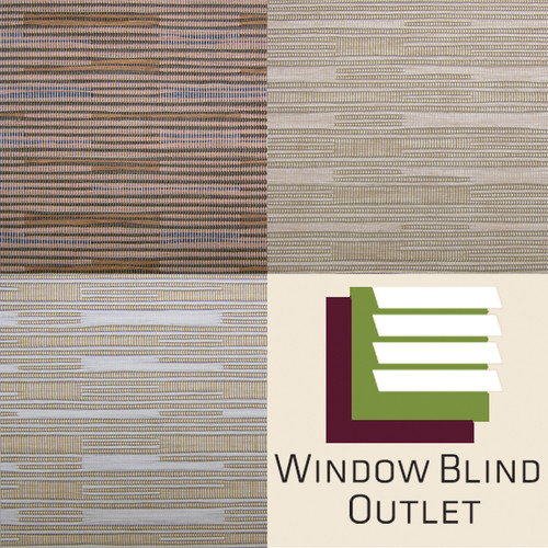 Wicker Look Woven Shade Colors