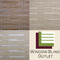 Wicker Look Woven Shade Colors