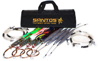 Wahoo Trolling Lure Pack (Light/Medium Tackle) - Tournament Rigged (30-50 lb Class Tackle)