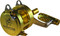 EXD-30WII in Gold with Aluminum Power Handle from Side Plate