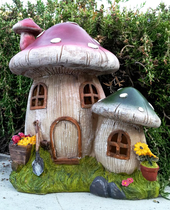 solar toadstool house