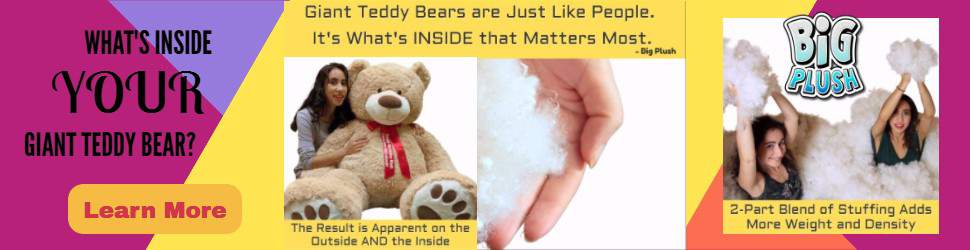 material inside teddy bear