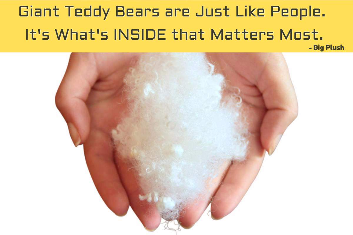 what is teddy bear stuffing made of