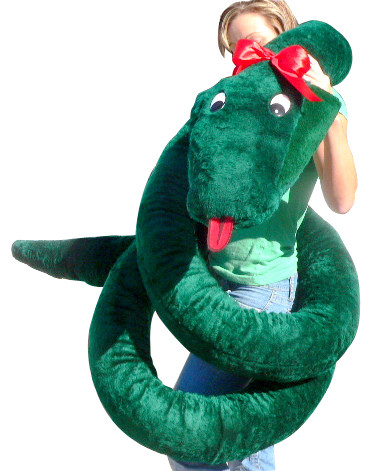 giant stuffed snake plush