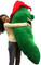 giant stuffed pickle